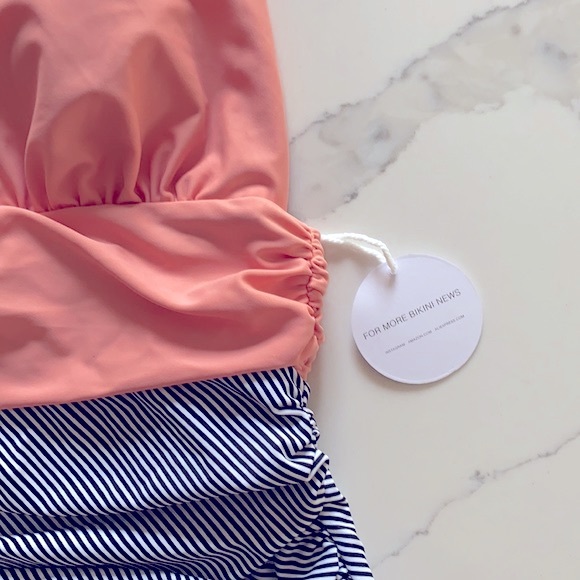 Seaselfie Halter Deep V-neck One Piece Swimwear - Picture 7 of 9